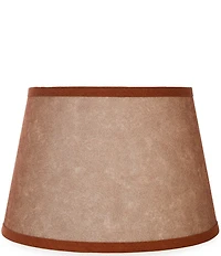Southern Living Customizable Lamp Collection Large Suede Tapered Drum Lamp Shade