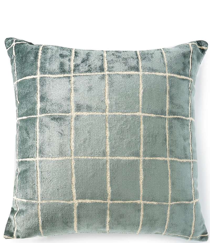 Southern Living Design House Avenue Windowpane Filled Euro Sham