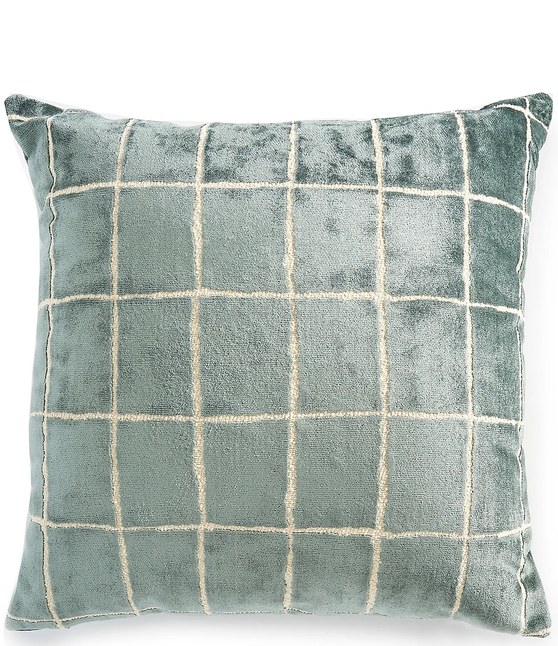Southern Living Design House Avenue Windowpane Filled Euro Sham