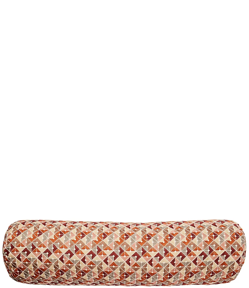 Southern Living Design House Geometric Diamond Pattern Bolster Pillow