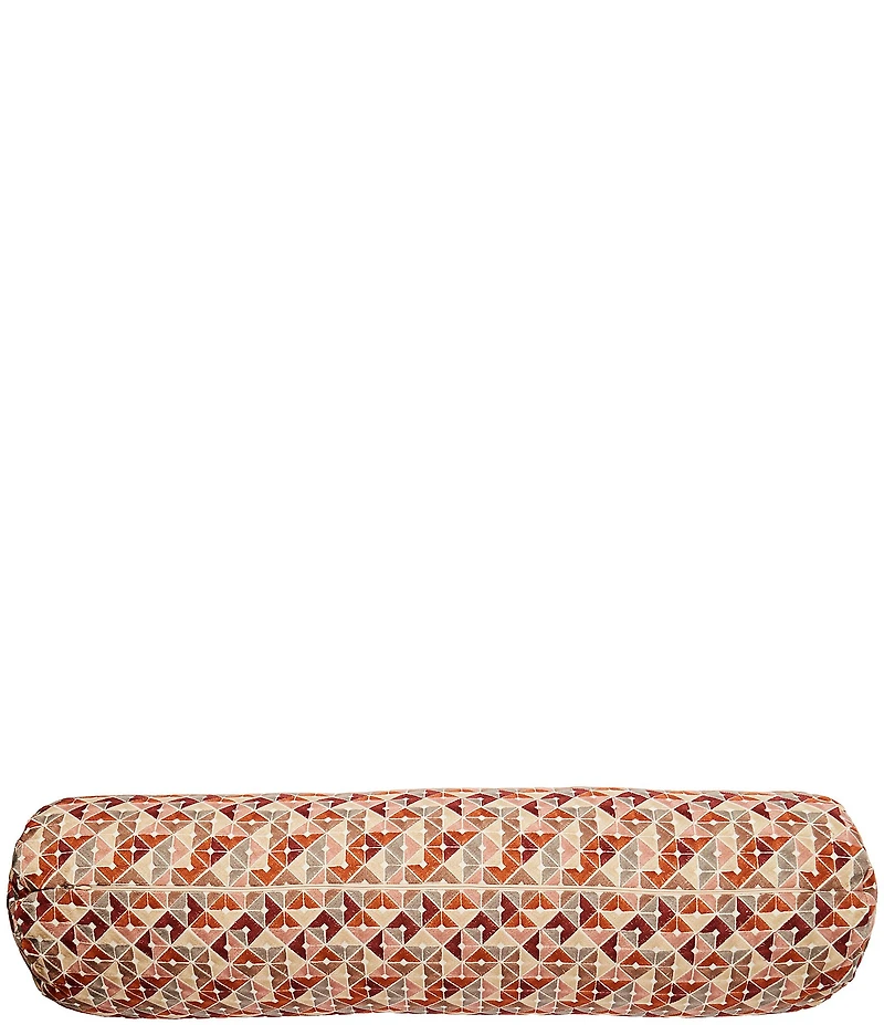 Southern Living Design House Geometric Diamond Pattern Bolster Pillow