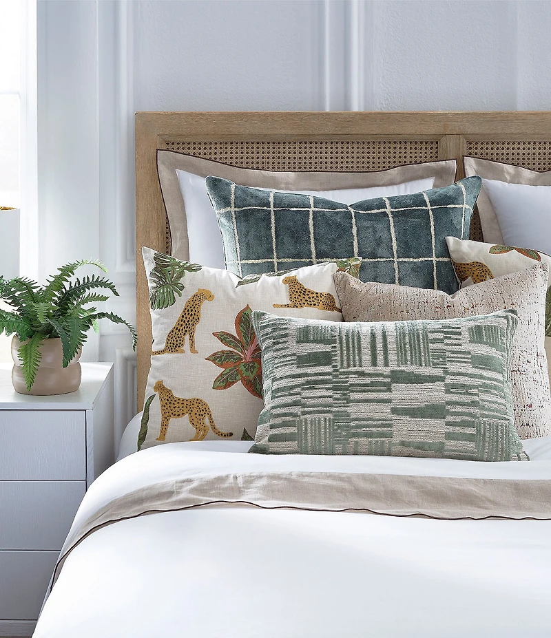 Southern Living Design House Madrid Juniper Breakfast Pillow