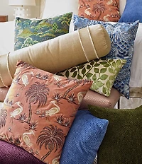 Southern Living Design House Waltz Embroidery Filled Euro Sham