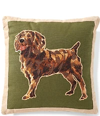 Southern Living Dog Decorative Square Pillow