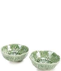 Southern Living Cabbage Mini Bowls, Set of 2