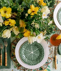 Southern Living Cabbage Salad Plates, Set of 2