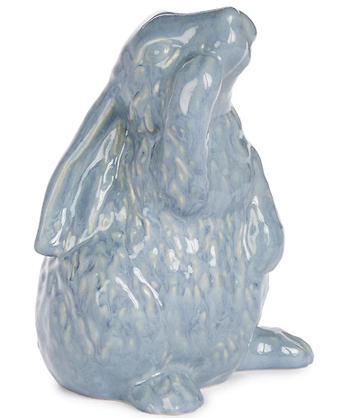 Southern Living Easter Collection Glazed Stoneware Posing Bunny Figurine
