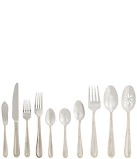 Southern Living Edith 45-Piece Stainless Steel Flatware Set