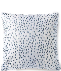 Southern Living Embroidered Animal Print Square Pillow