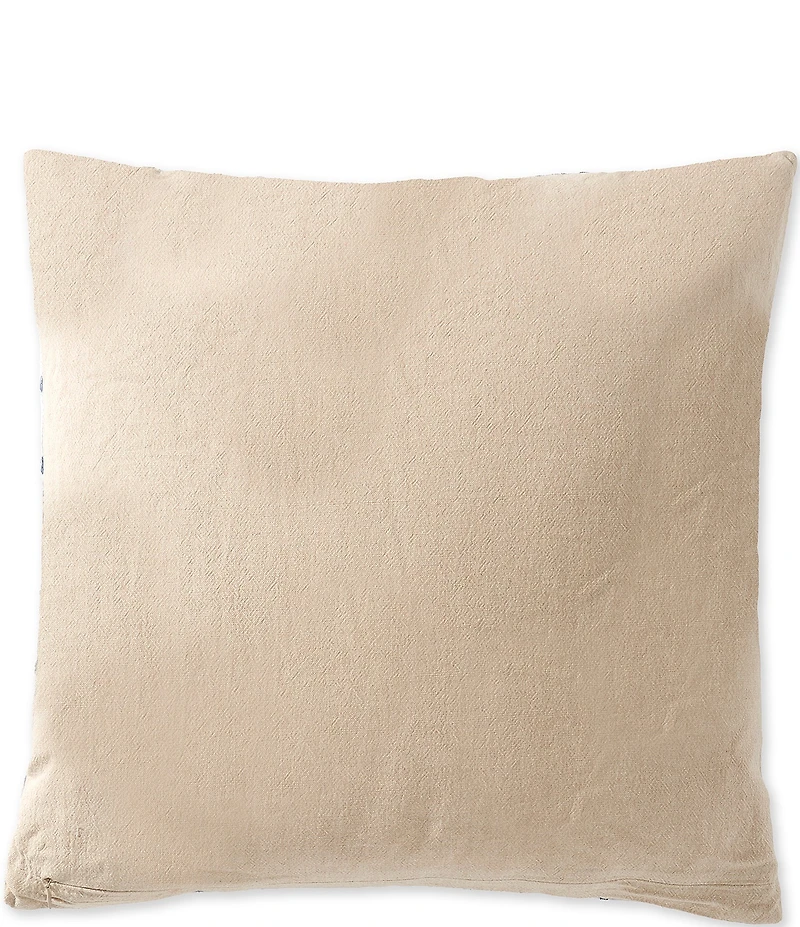 Southern Living Embroidered Animal Print Square Pillow