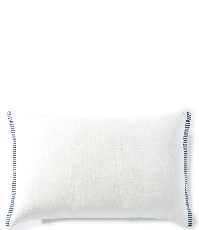 Southern Living Embroidered Floral Pillow