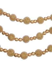 Southern Living Evergreen Collection 6-ft. Beaded Gold Garland