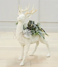 Southern Living Evergreen Collection Large Standing Deer Figurine