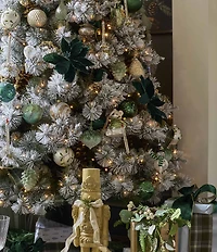 Southern Living Evergreen Collection Teddy Bear Glass Ornament