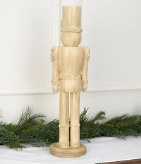 Southern Living Evergreen Collection Woodgrain Nutcracker Soldier Figurine