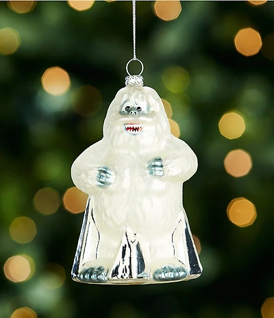 Southern Living Evergreen Collection Yeti Glass Ornament