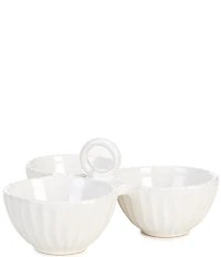 Southern Living Everyday Heirlooms 3-Section Server