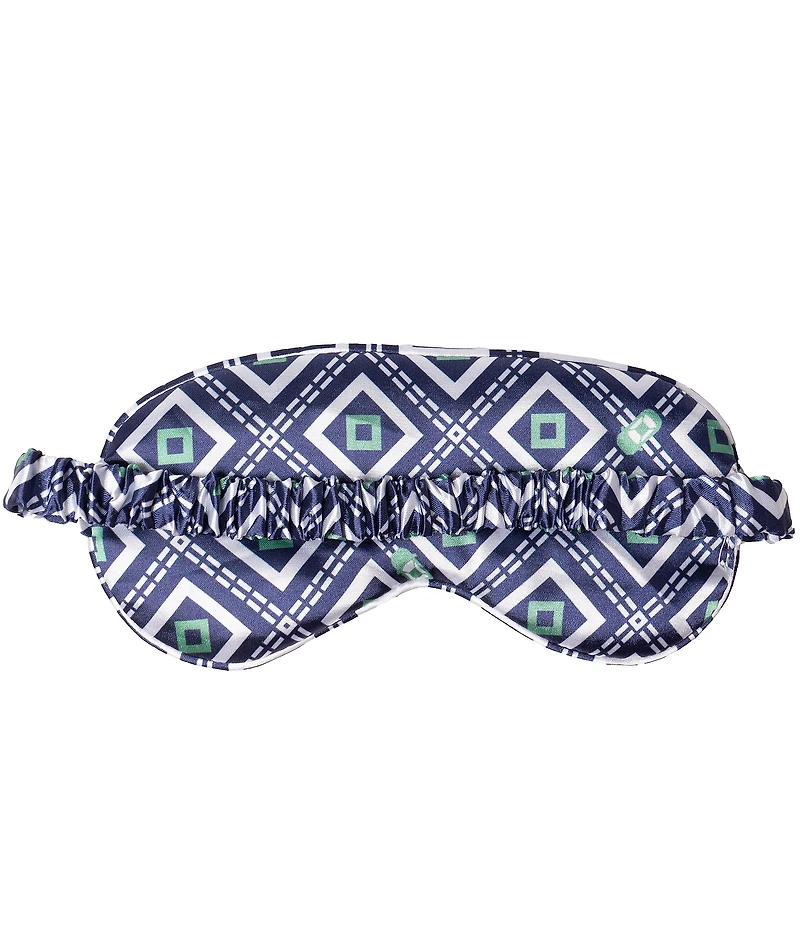 Southern Living Eyemask Pillow Set - Navy / White