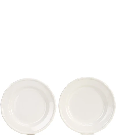 Southern Living Raised Bamboo Rim Salad Plates, Set of 2