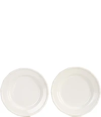 Southern Living Raised Bamboo Rim Salad Plates, Set of 2