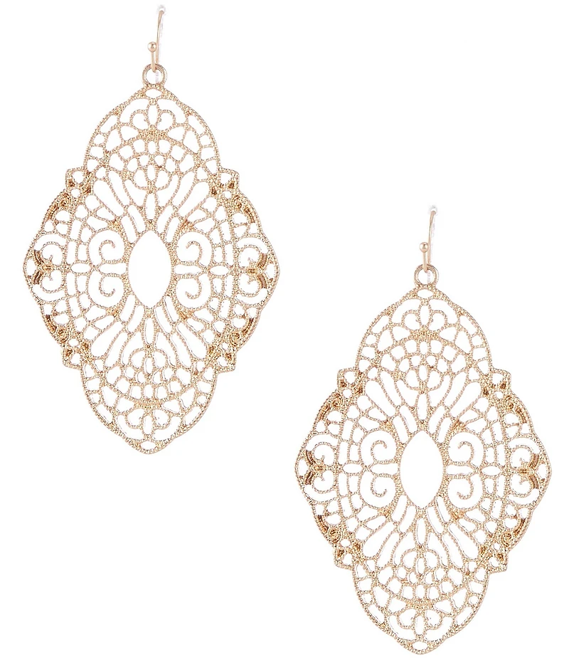 Southern Living Filigree Drop Earrings