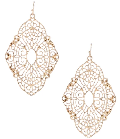 Southern Living Filigree Drop Earrings