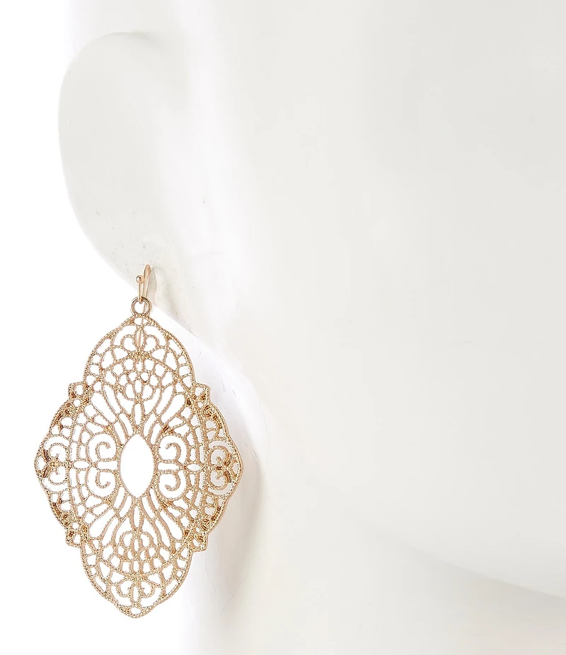 Southern Living Filigree Drop Earrings