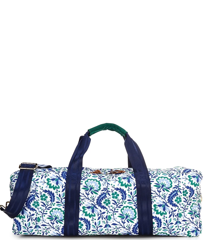 Southern Living Floral & Leaf Majong Travel Bag