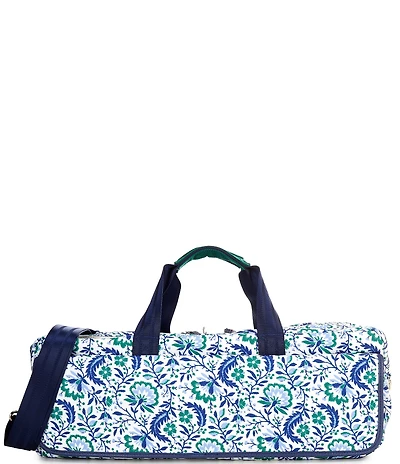 Southern Living Floral & Leaf Majong Travel Bag