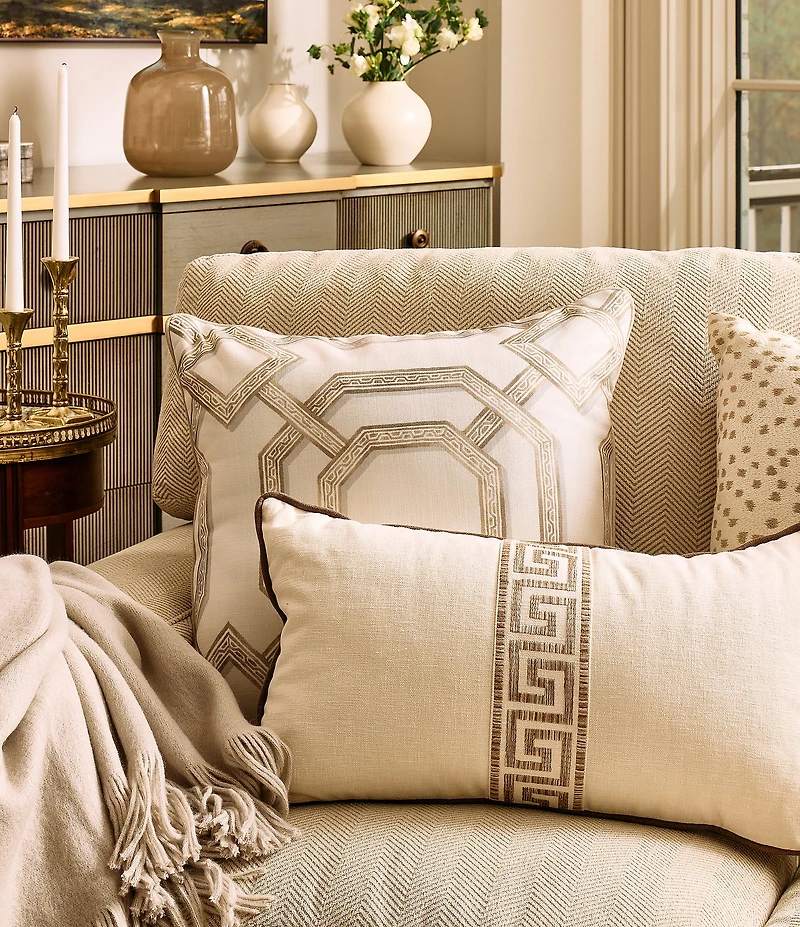 Southern Living Gazebo Trellis Decorative Pillow