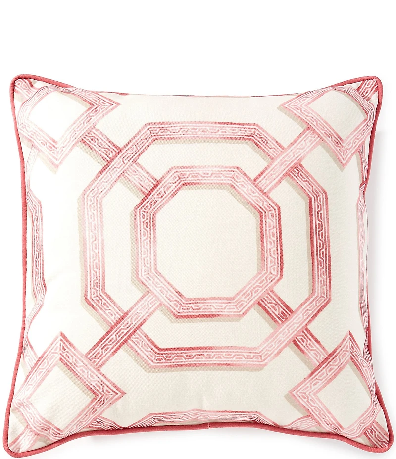 Southern Living Gazebo Trellis Square Pillow