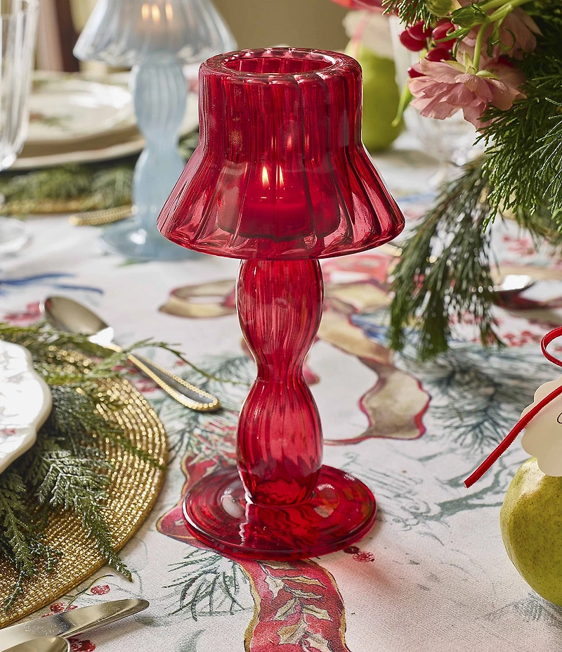 Southern Living Glass Tealight Table Lamp