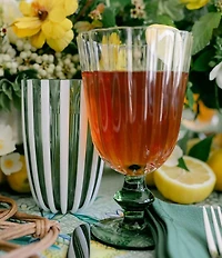 Southern Living Gracie Goblet Drinkware, Set of 4