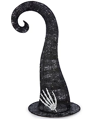 Southern Living Halloween Collection 24-inch LED Light-Up Halloween Witch Hat Decoration