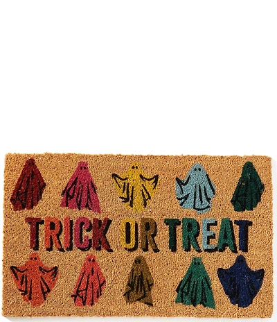 Southern Living Halloween Collection Trick Or Treat Ghost Coir Doormat