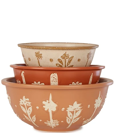 Southern Living Harvest 3-Piece Nesting Bowl Set