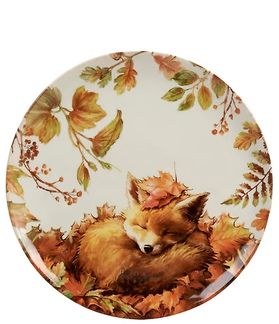 Southern Living Harvest Animals Collection Fox Platter