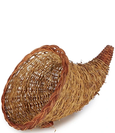 Southern Living Harvest Collection Decorative Cornucopia
