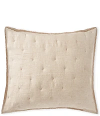 Southern Living Heirloom Linen Collection Quilted Euro Sham