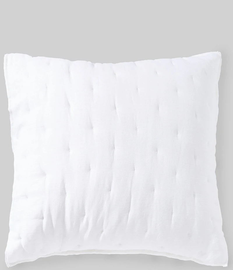 Southern Living Heirloom Linen Collection Quilted Euro Sham