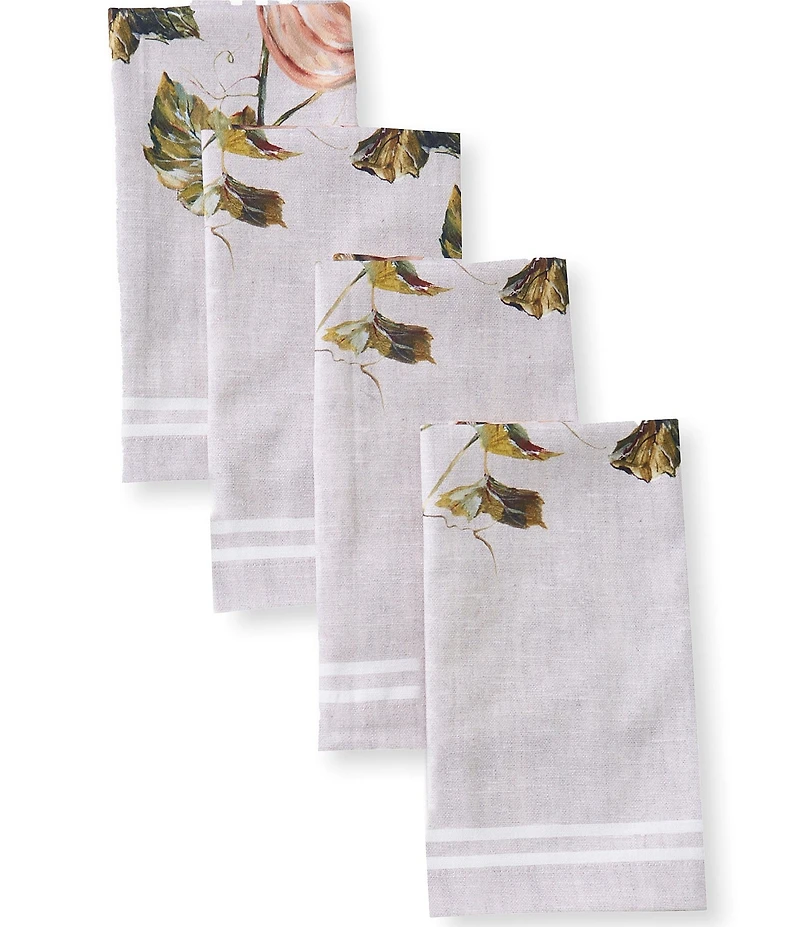 Southern Living Heirloom Pumpkin Collection Napkins, Set of 4