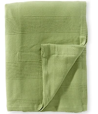 Southern Living Heirloom Textured Cotton Bed Blanket