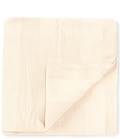 Southern Living Heirloom Textured Cotton Bed Blanket