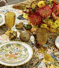 Southern Living Hobnail Glass Goblets, Set of 4