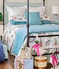 Southern Living Holiday Collection 12 Days of Christmas Print Comforter Mini Set