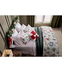 Southern Living Twelve Days of Christmas Collection Holiday Print Comforter Mini Set