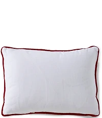 Southern Living Holiday Collection Nutcracker Embroidered Lumbar Pillow