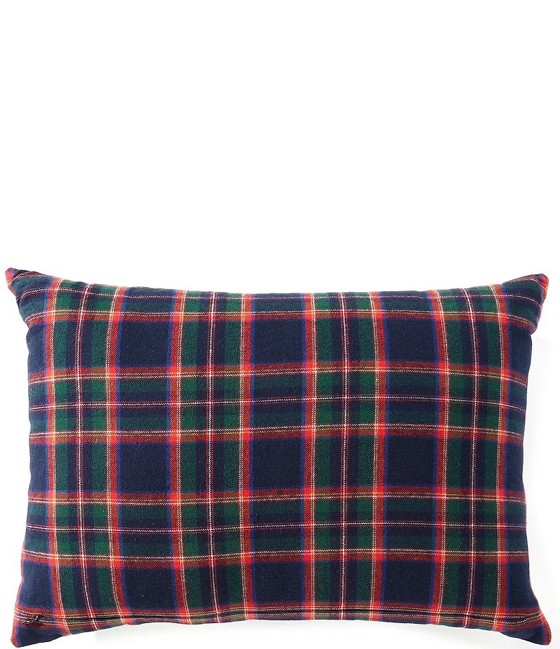 Southern Living Holiday Collection Santa & Grandparents Needlepoint Lumbar Pillow