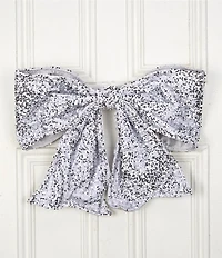 Southern Living Holiday Decor Collection Oversized Sequin Ribbon Bow Decor