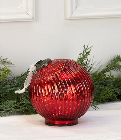 Southern Living Holiday Decor Collection Mercury Glass Ornament Decor